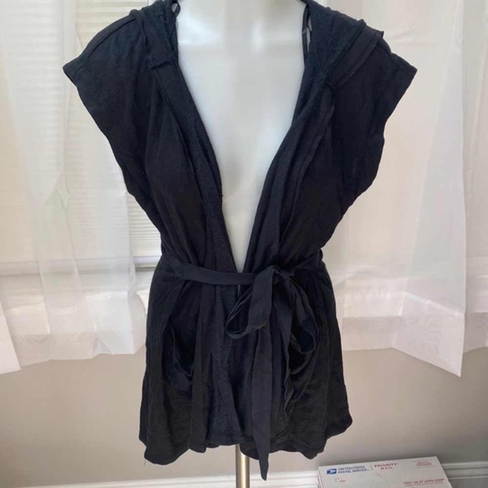 Juicy Couture Wrap‎ Tie Hooded Top Vintage Y2K